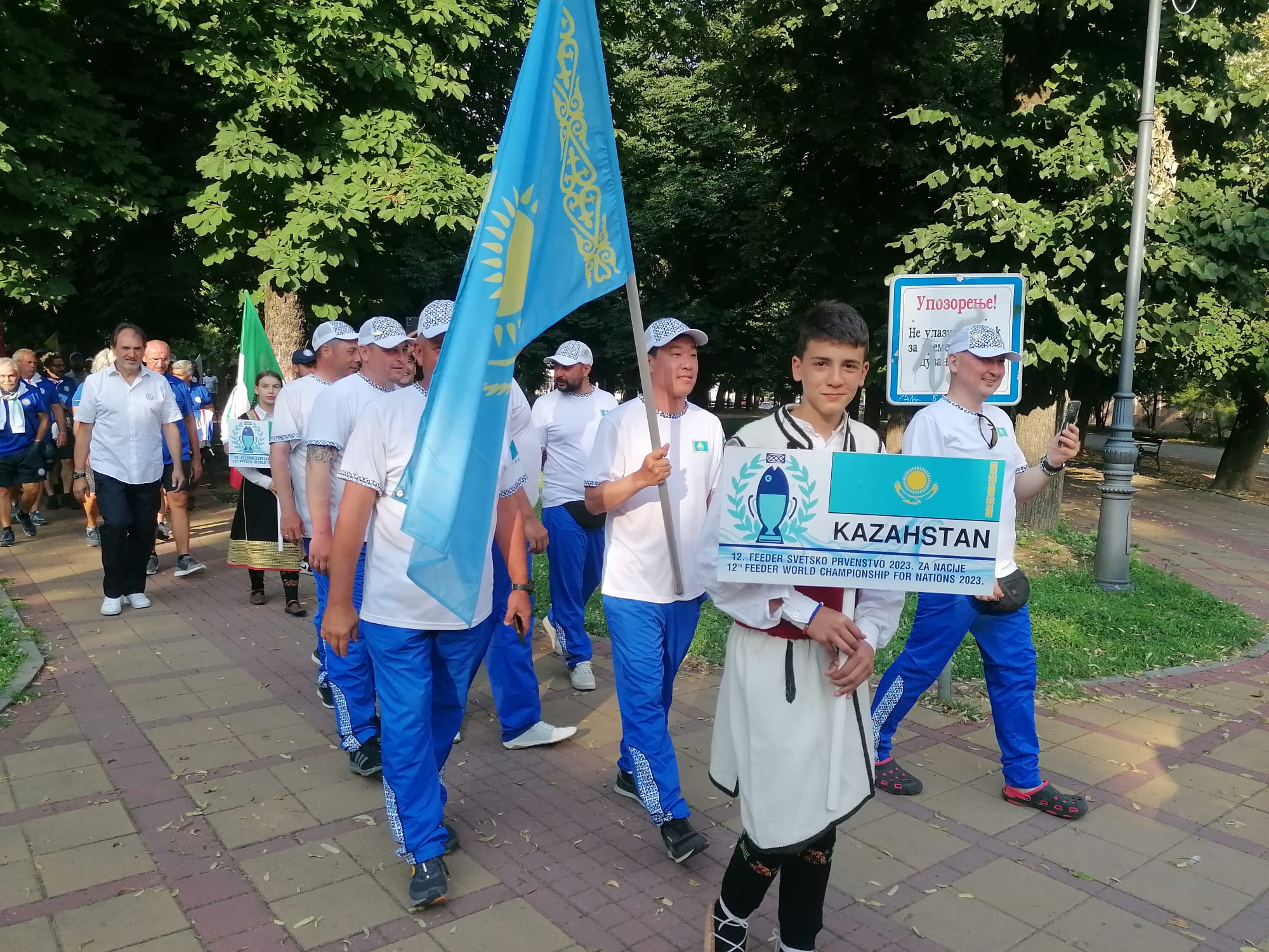 Сборная Казахстана на 12-ом чемпионате мира по фидеру